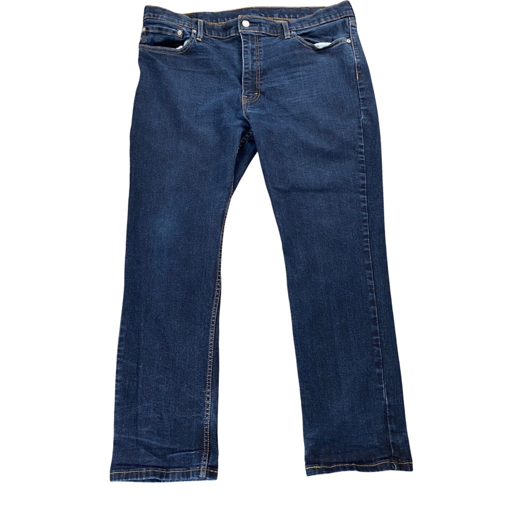 Levis 511 Mens Jeans W40 L30 Dark Wash Slim Fit Stretch Denim Blue